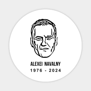 NAVALNY PORTRAIT 1976 - 2024 Magnet